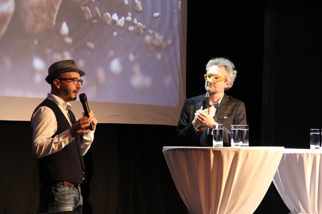 links: Haubenkoch und Autor Philipp Kroboth | Foto: Selina Weiner
