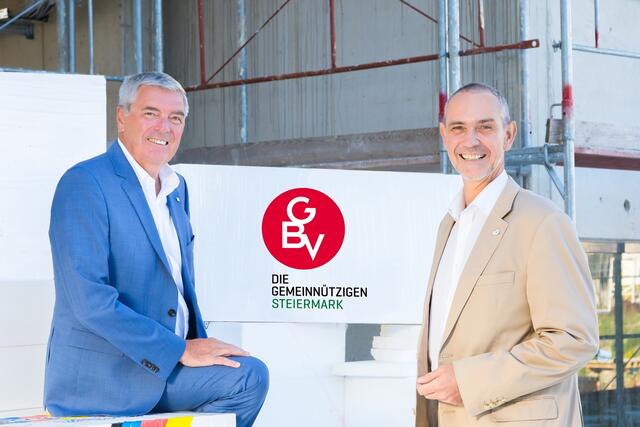 "Die Gemeinnützigen": Wolfram Sacherer (l.) (Ennstaler) und Christian Krainer (ÖWG). | Foto: Konstantinov