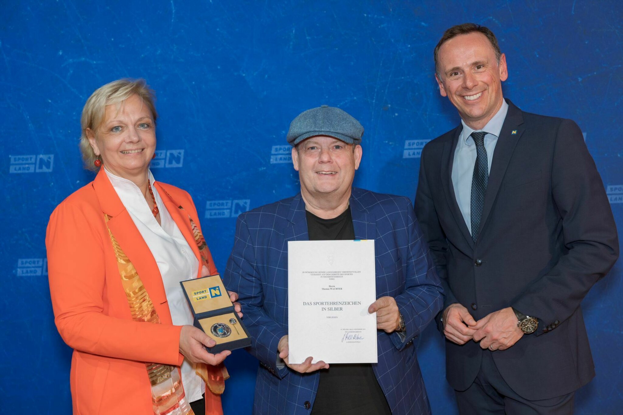 Bezirk Lilienfeld Ehrenzeichen für Sportler des Bezirks sind verliehen