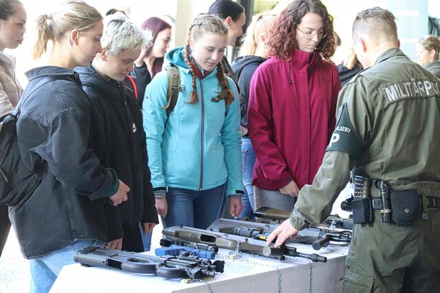 Am 28. April 2022 fand der Girls Day in der Kaserne in Wals statt. | Foto: Bundesheer