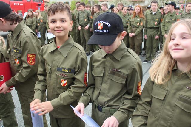 80 Nachwuchsfeuerwehrleute aus dem Bezirk Jennersdorf absolvierten den Wissenstest der Feuerwehrjugend. | Foto: Bezirksfeuerwehrkommando Jennersdorf