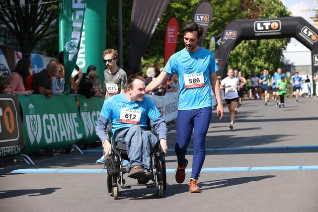 Beachtliche Leistung: Christoph Maierhofer schaffte es gemeinsam mit Fabian Lebelhuber ins Ziel. | Foto: Reischl