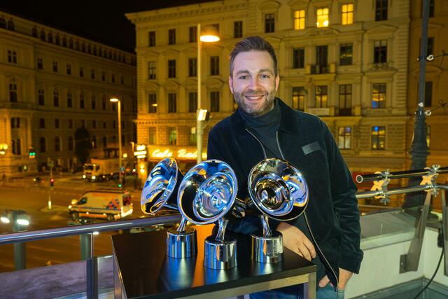 Josh räumte drei Amadeus Awards ab. | Foto: Andreas Tischler / picturedesk.com 