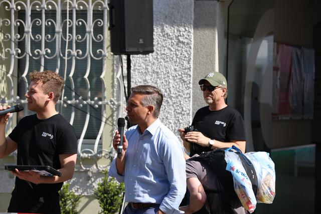 Wolfgang Hattmansdorfer schlüpfte in die Rolle des Kommentators und machte dabei eine gute Figur. | Foto: Reischl