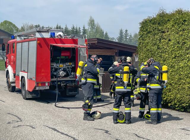 Drei Feuerwehren im Löscheinsatz in Oberndorf an der Melk | Foto: Doku NÖ