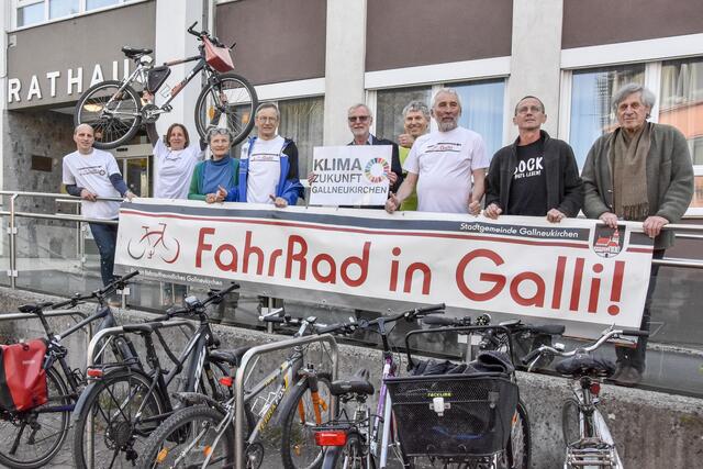 Beim Radvernetzungstreffen in Gallneukirchen wurden Ideen gesammelt, wie das Radfahren sicherer und bequemer werden kann. | Foto: Weiß