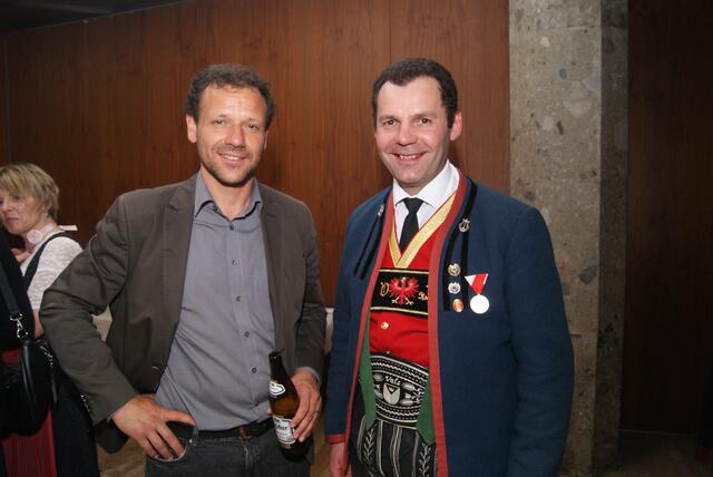 BM Florian Riedl mit Bezirksobmann Klaus Schmölzer