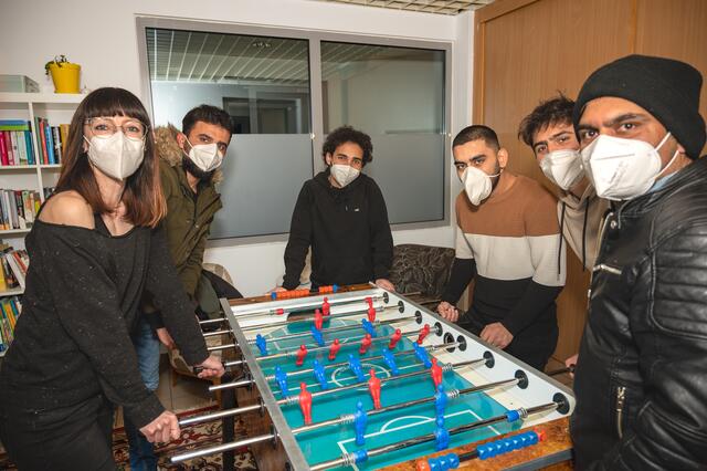 „Die Jungs sind oft mit Vorurteilen konfrontiert. Bei uns können Sie über ihre Erfahrungen sprechen,“ so das Angebot des Sozialprojekts "Salam - Gemeinsam in OÖ“ . | Foto: Andreas Baumgartner