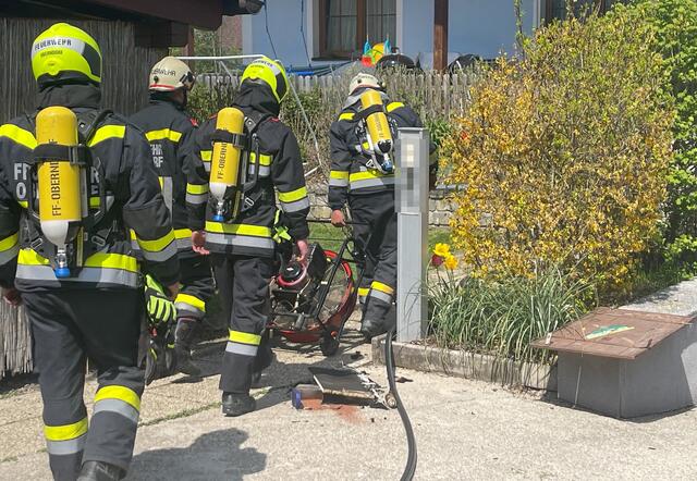 Drei Feuerwehren im Löscheinsatz in Oberndorf an der Melk | Foto: Doku NÖ
