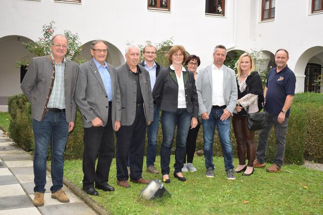Vorstandsbesuch bei der Ausstellung "100 Jahre Kärntner Volksabstimmung" | Foto: Privat