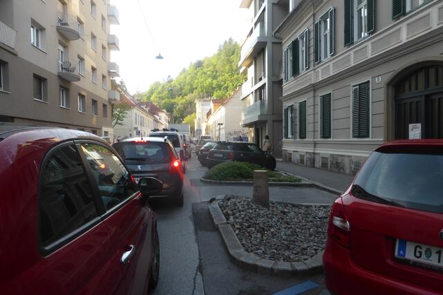 Modernes Grazer Stadtbild - abseits der Fiktion, aufgenommen in der Realität