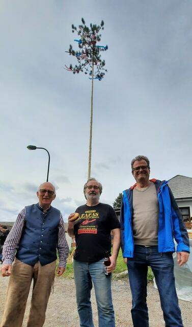 Prof Dr Rudolf Donninger, Toni Weißenberger und GR Ing Franz Gschaider. | Foto: Donninger