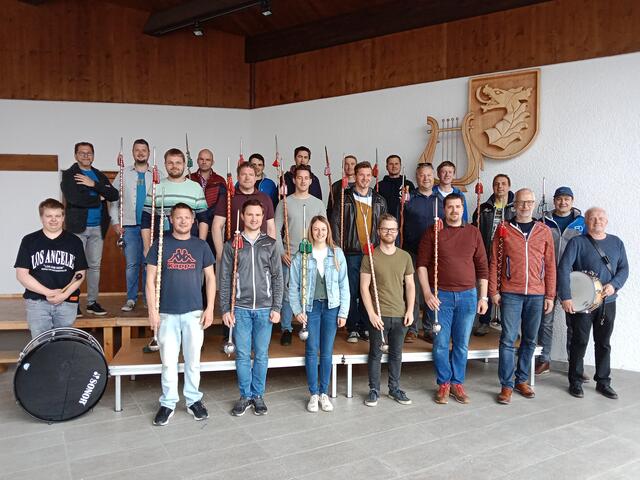 20 Stabführerinnen und Stabführer aus ganz Osttirol nahmen an der Fortbildung teil. | Foto: Josef Tiefnig