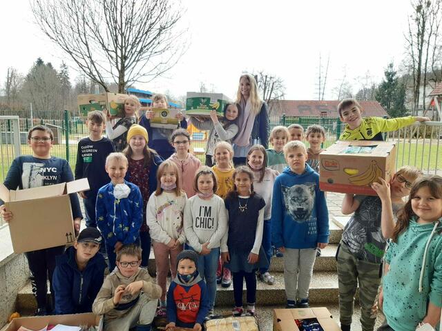 Die Kinder in der Volksschule Marhof haben ein großes Herz.  | Foto: Fabian Tetyana/VS Marhof