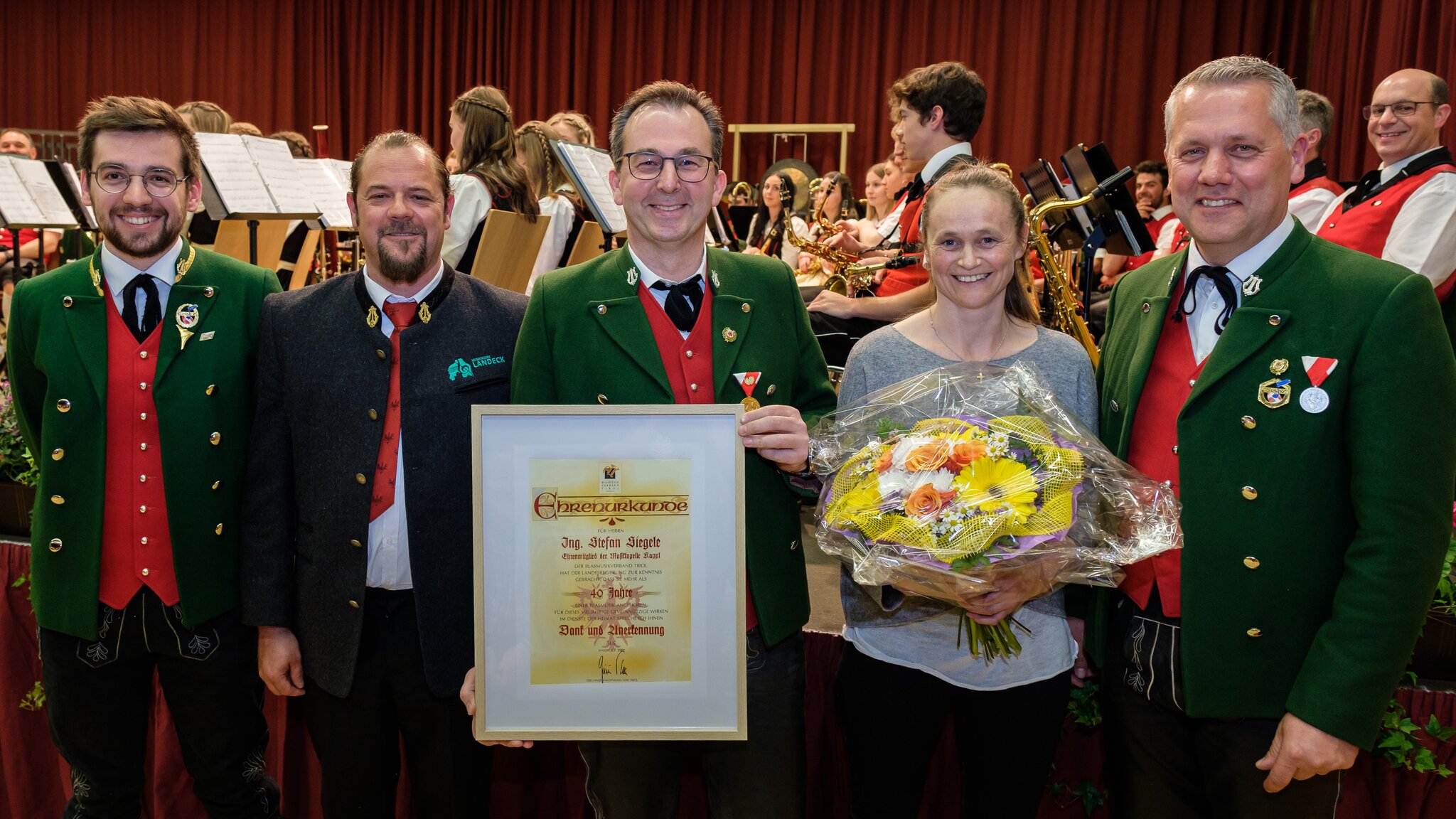 Frühjahrskonzert Musikkapelle Kappl spendet für UkraineFlüchtlinge