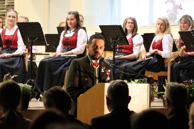 Stephan Wohlfarter, Obmann der MK Zams  | Foto: Siegele