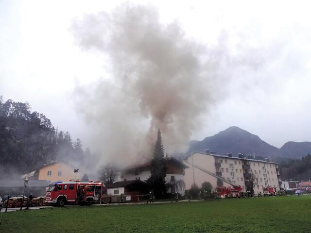 Brand Wohnhaus