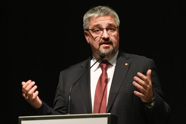 Andreas Stangl (SPÖ) wurde zum Vorsitzenden des ÖGB Oberösterreich gewählt. | Foto: Spitzbart