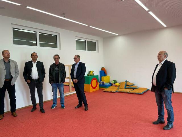 Besichtigungstour von Bgm. Bernd Osprian, Vize-Bgm. Manfred Prettenthaler und STR Markus Leinfellner | Foto: Almer