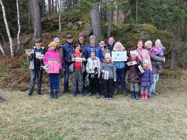 Familiennachmittag am Waldlehrpfad Langschlag. | Foto: Waldviertler Hochland