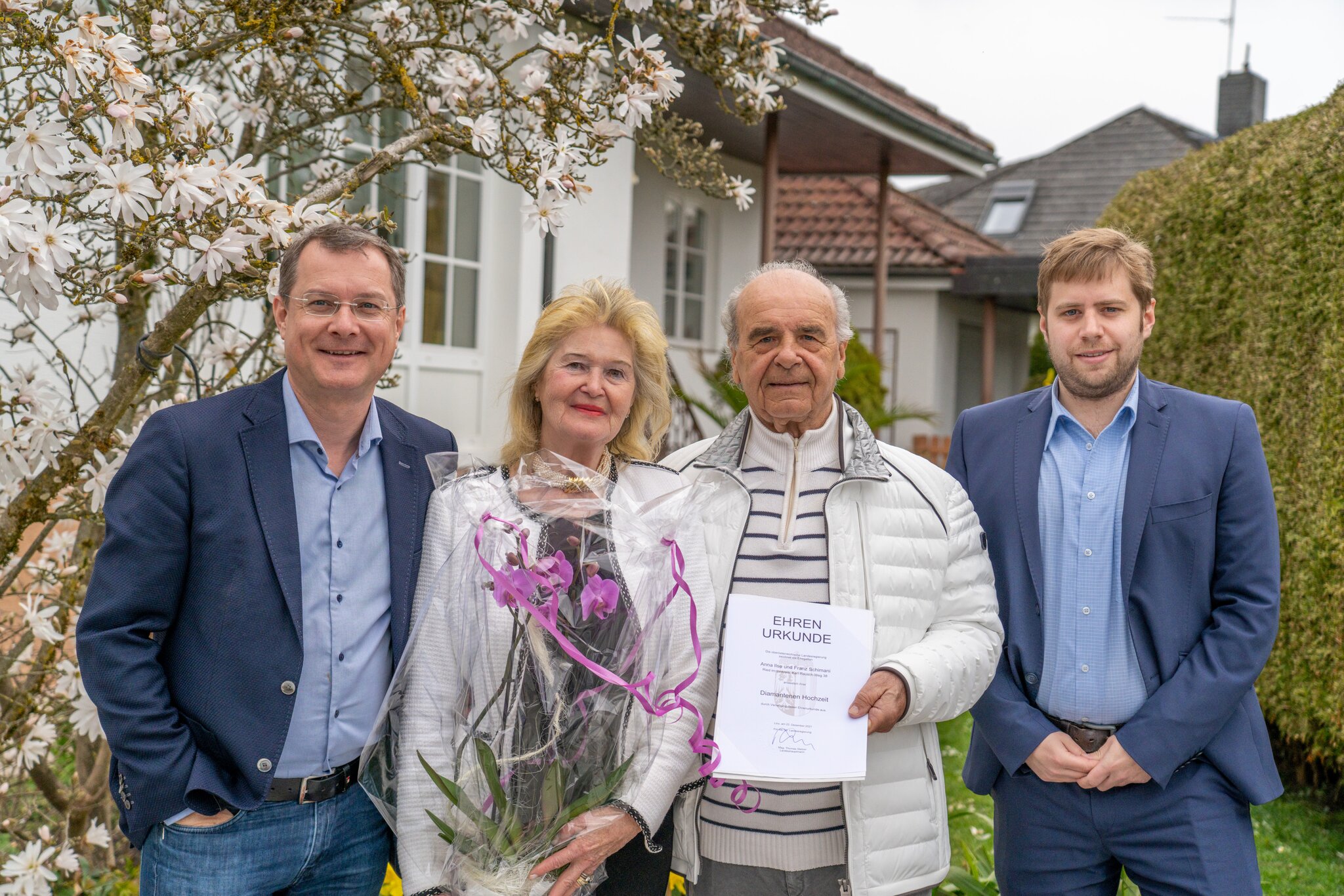 Feierlichkeiten: Jubilare der Stadt Ried - Ried