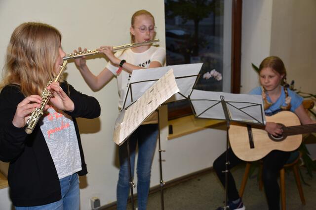 Der Musiker-Abend der Marktmusik Pabneukirchen stand ganz im Zeichen von Ehrungen, Auszeicnungen und der Nachwuchs-Musiker.  | Foto: Zinterhof