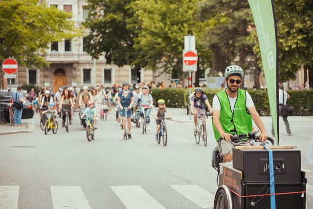 Kidical Mass macht am 14. Mai auf die fehlende Sicherheit für Kinder im Straßenverkehr aufmerksam. | Foto:    SOS-Kinderdorf, Alexander Fuchs 