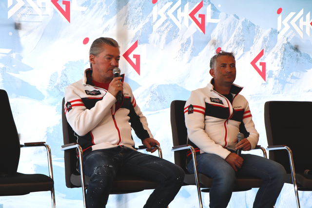 Zufriedene Gesichter: TVB-Obmann Alexander von der Tahnnen (li.) und Günther Zangerl, Vorstand der Silvrettaseilbahn AG. | Foto: Othmar Kolp