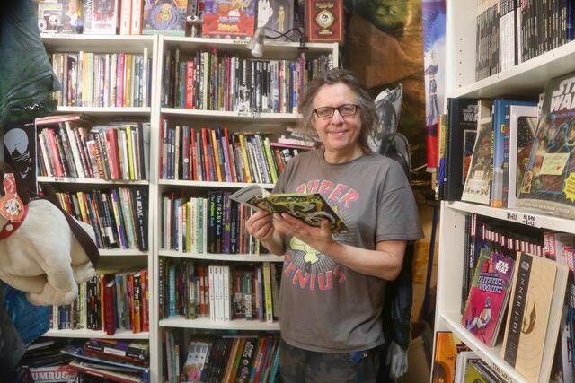 Die Leidenschaft für Comics und Fantasy begleitet Gerd Holoubek seit seiner Kindheit.