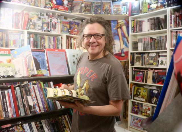 Die Leidenschaft für Comics und Fantasy begleitet Gerd Holoubek seit seiner Kindheit.