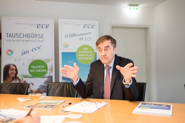 Heribert Krammer eröffnete vor 30 Jahren sein innerstädtisches Einkaufszentrum in Kapfenberg. | Foto: Martin Meieregger