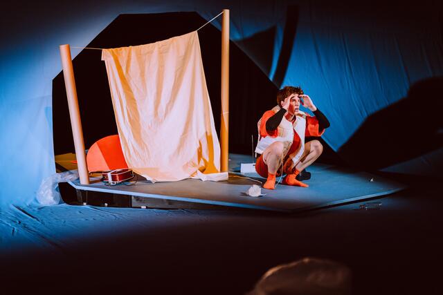 Uraufführung: Ab 7. Mai 2022, 17 Uhr ist "Robinson Crusoe" (ab acht Jahren) im Grazer Next Liberty zu sehen. | Foto: Stella