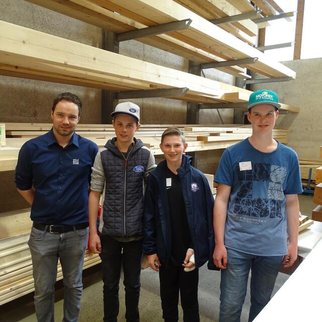 Manuel Hotter, Tobias, Tim, Andreas NMS Bramberg