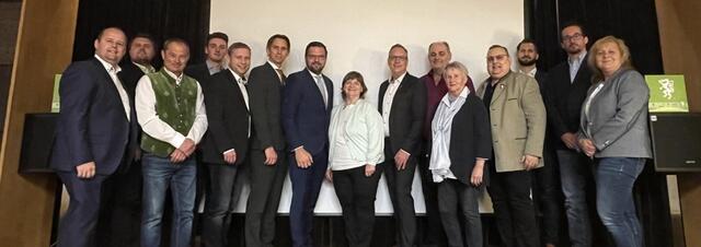 Gerhard Krenn, Andreas Krasser, Johann Hutter, Noah Morocutti, Felix Dornhofer, Joachim Schnabel, Margit Pratter-Demuth, Gerald Hofer, Berndt Hamböck, Max Gröbner, Waltraud Rossmann, Prof. Dietmar Bayer, Markus Haberl, Jochen Piessnegger, Christine Peer | Foto: ÖVP