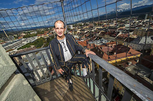 Türmer Horst Ragusch: "Wir müssen im Juni aufsperren." | Foto: Helge Bauer