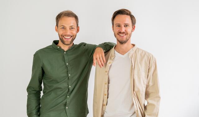 Die Gründer der Plattform Needit: Sebastian Waldbauer und Alexander Fally.  | Foto: Kerstin Slany
