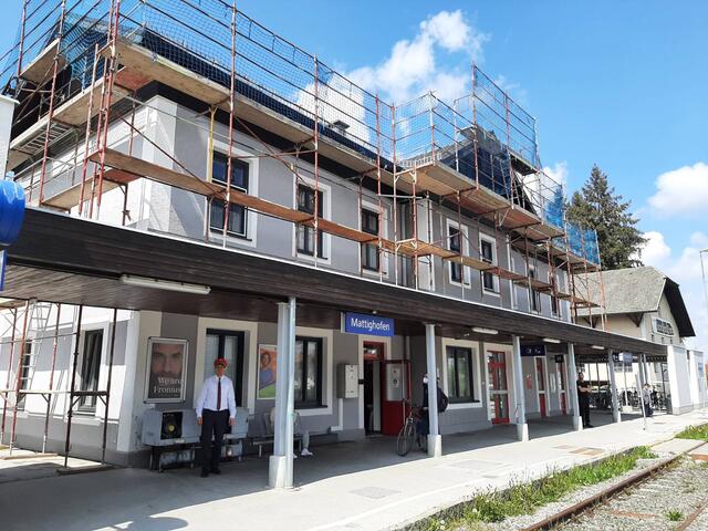Der Bahnhof in Mattighofen wird saniert. | Foto: ÖBB