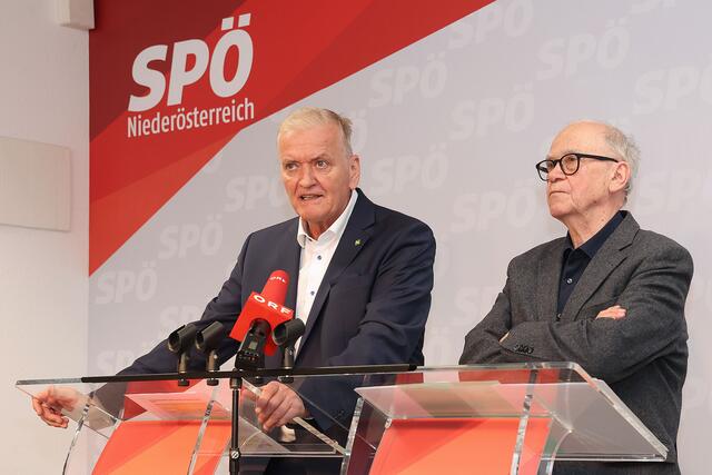 Franz Schnabl, Emmerich Tálos | Foto:  SPÖ NÖ