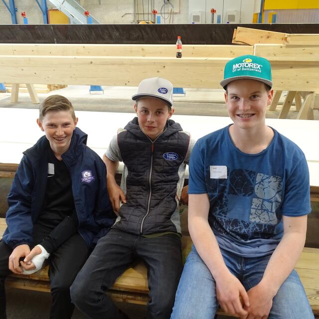 Tim, Tobias und Andreas, MS Bramberg | Foto: Eike Krenslehner