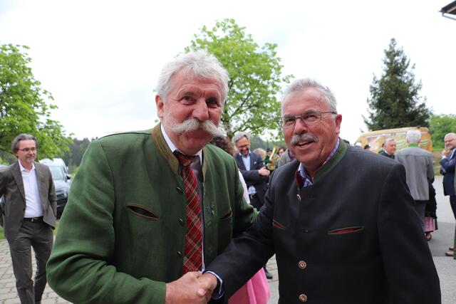 Stiwolls Bgm. a.D. Josef Brettenthaler (li) und BH a.D. Burkhard Thierrichter | Foto: Edith Ertl