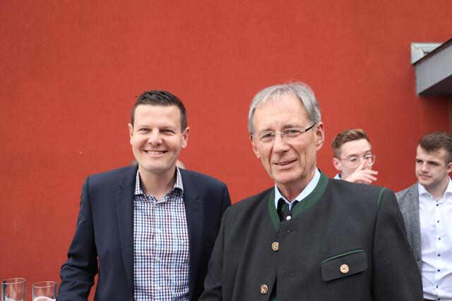 Hausmannstättens Bgm. Werner Kirchsteiger (re) und sein Vize Patrick Dorner | Foto: Edith Ertl
