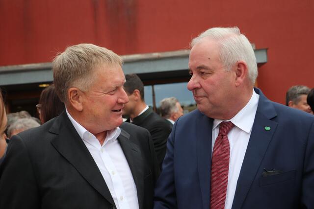 Statteggs Bgm. a.D. Karl Zimmermann und LH Hermann Schützenhöfer | Foto: Edith Ertl