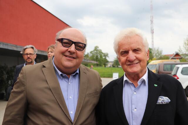 Seniorenbund Geschäftsführer Friedrich Roll und Seniorenbund Landesobmann Präs. Gregor Hammerl | Foto: Edith Ertl