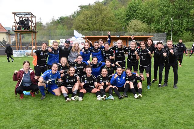 Der FC Südburgenland durfte über einen immens wichtigen 2:1-Sieg in Altenmarkt jubeln. | Foto: Michael Strini