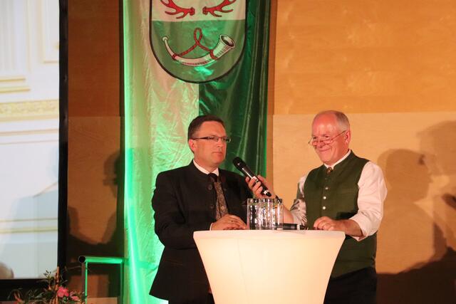 August Wöginger mit Bernd Prettenthaler | Foto: Edith Ertl