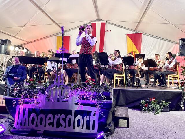 Der Musikverein Mogersdorf organisierte einen bunten Blasmusik-Abend. 