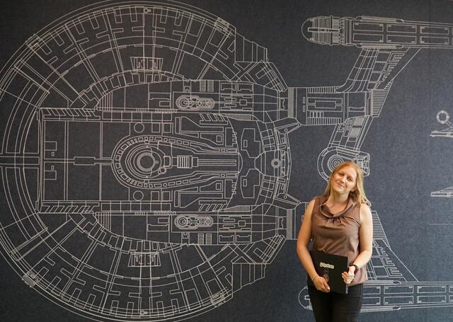 Bei der Forschungstätigkeit im Headquarter von Dynatrace in Linz. | Foto: Privat