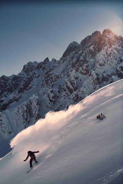 Das Karwendel ist Schauplatz des Freeride-Films Gerwentil. | Foto: Lukas Cairns