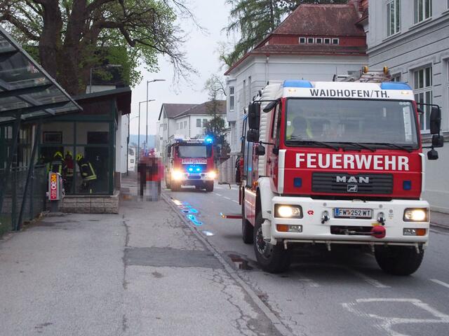 EInsatzort Gymnasiumstraße | Foto: FF Waidhofen/Thaya