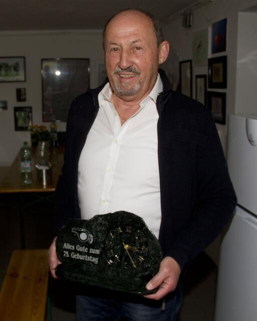 Josef "Hori" Horvath feierte seinen 75er